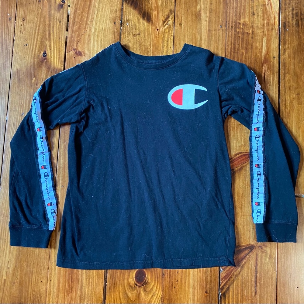 Black Champion Long Sleeve Shirt